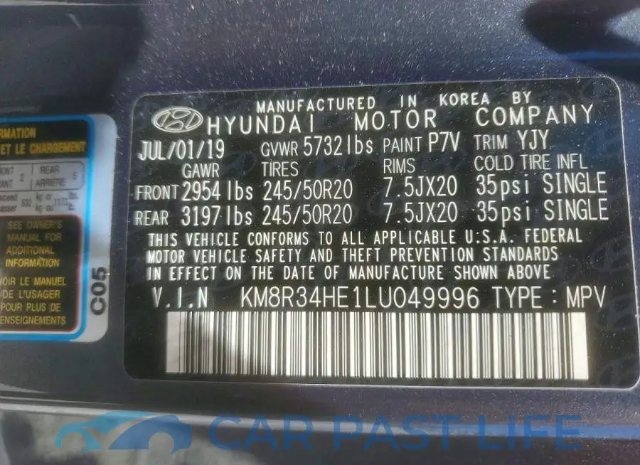 KM8R34HE1LU049996# 13