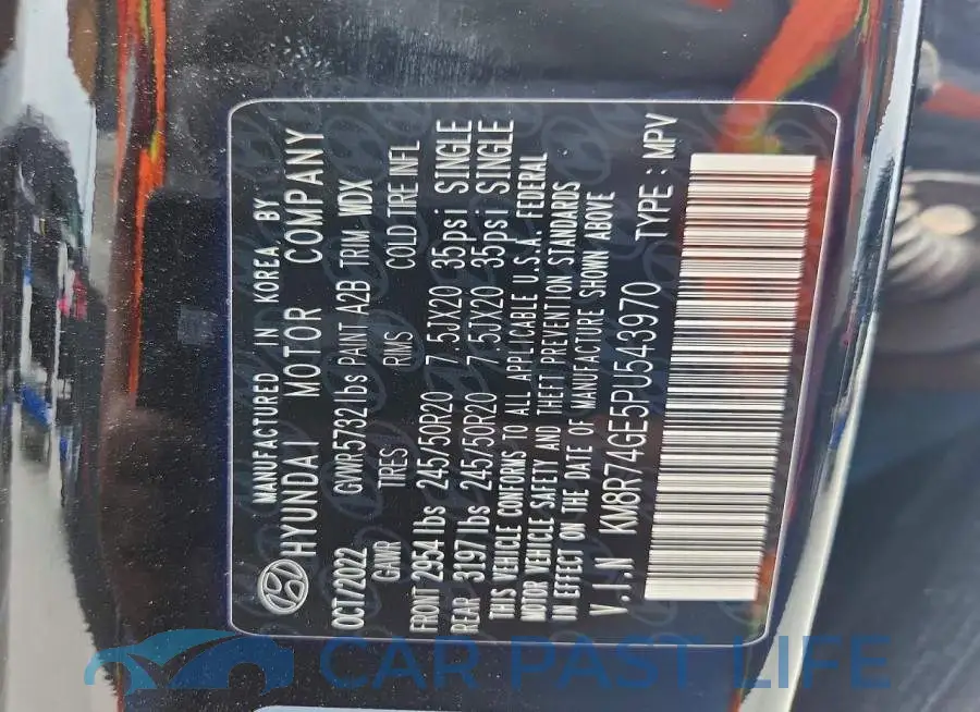 KM8R74GE5PU543970# 13
