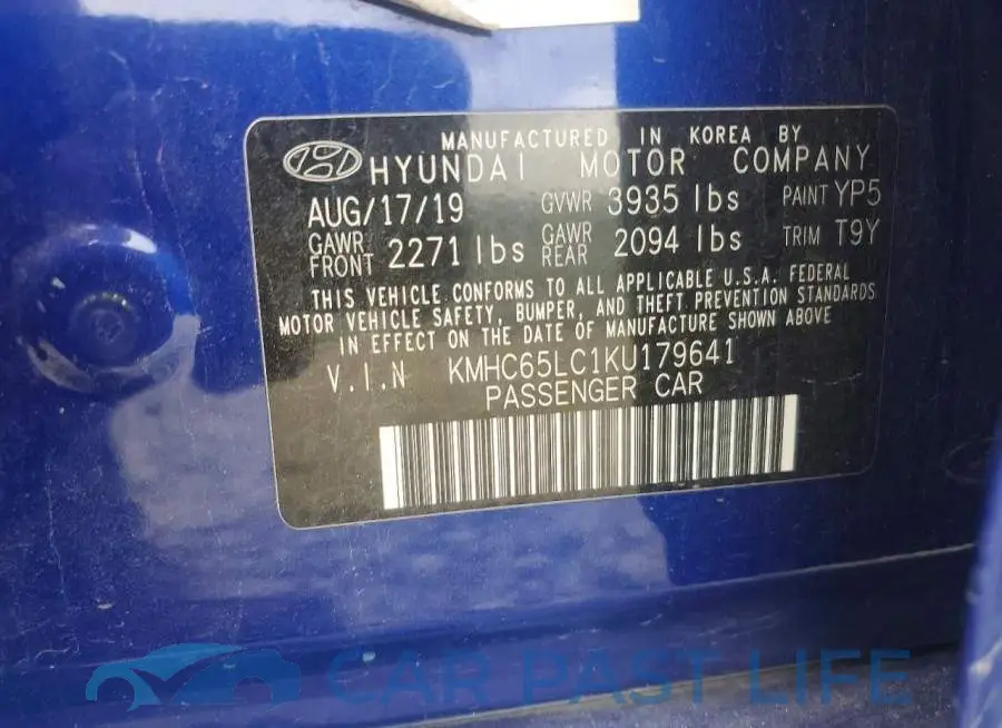 KMHC65LC1KU179641# 12