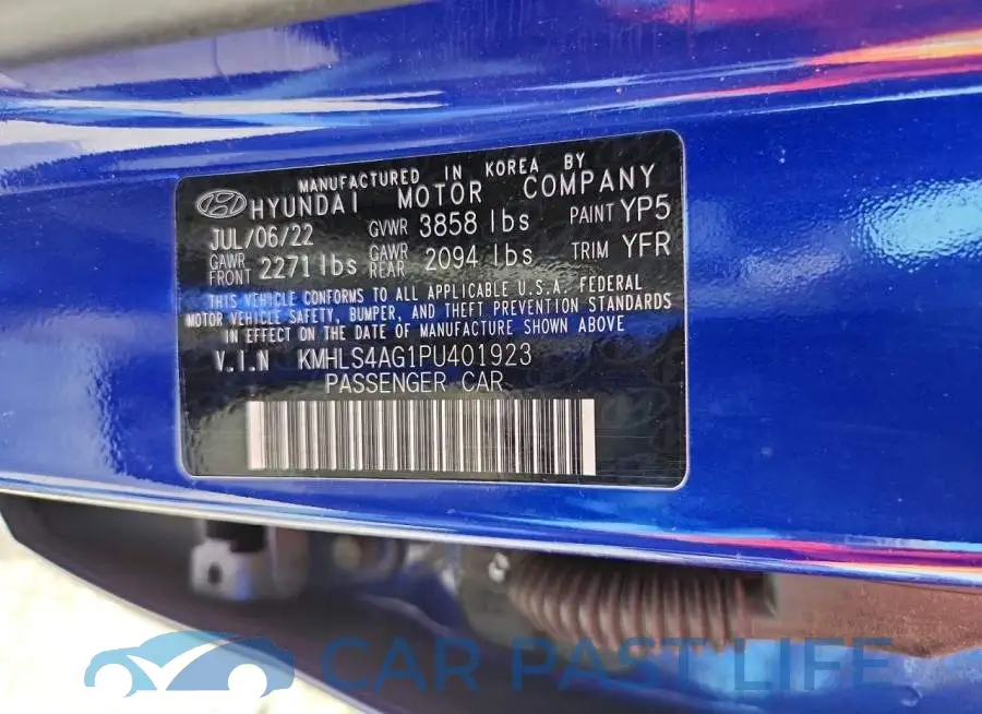 KMHLS4AG1PU401923# 13
