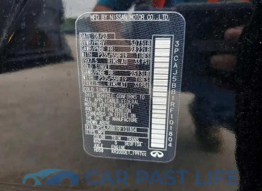 3PCAJ5BB1RF101804# 13