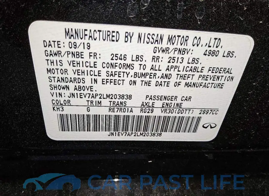JN1EV7AP2LM203838# 12