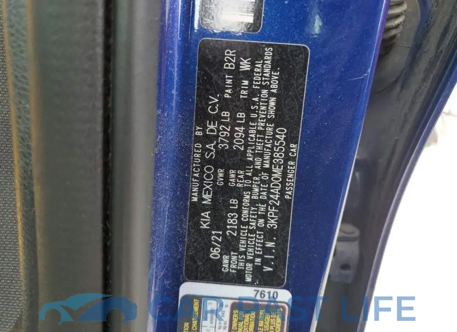 3KPF24AD0ME385540# 12