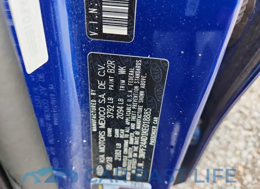 3KPF24AD1KE018885# 12