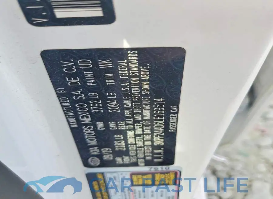 3KPF24AD6LE169514# 12