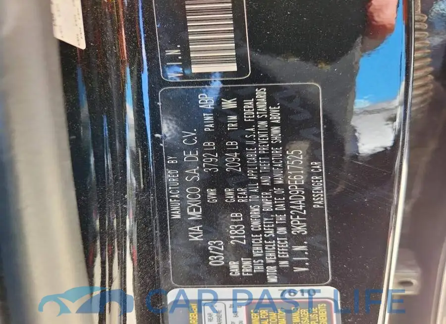 3KPF24AD9PE617525# 13