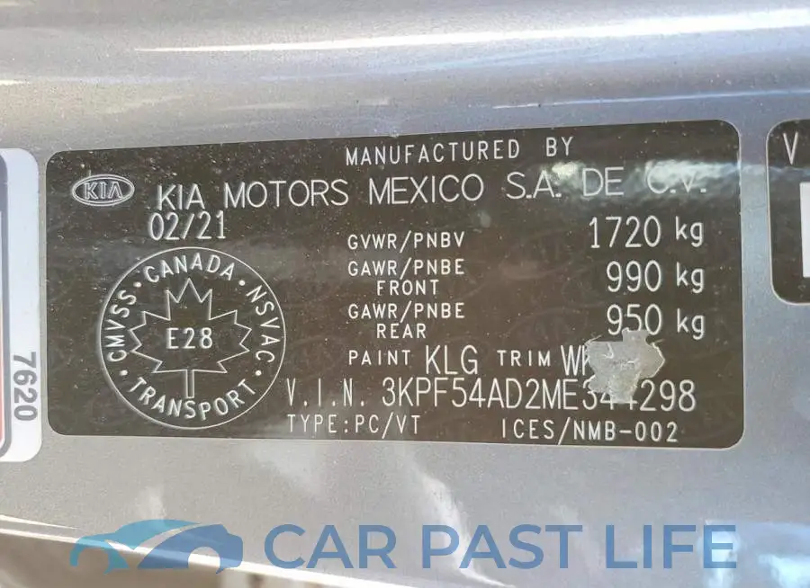 3KPF54AD2ME344298# 12