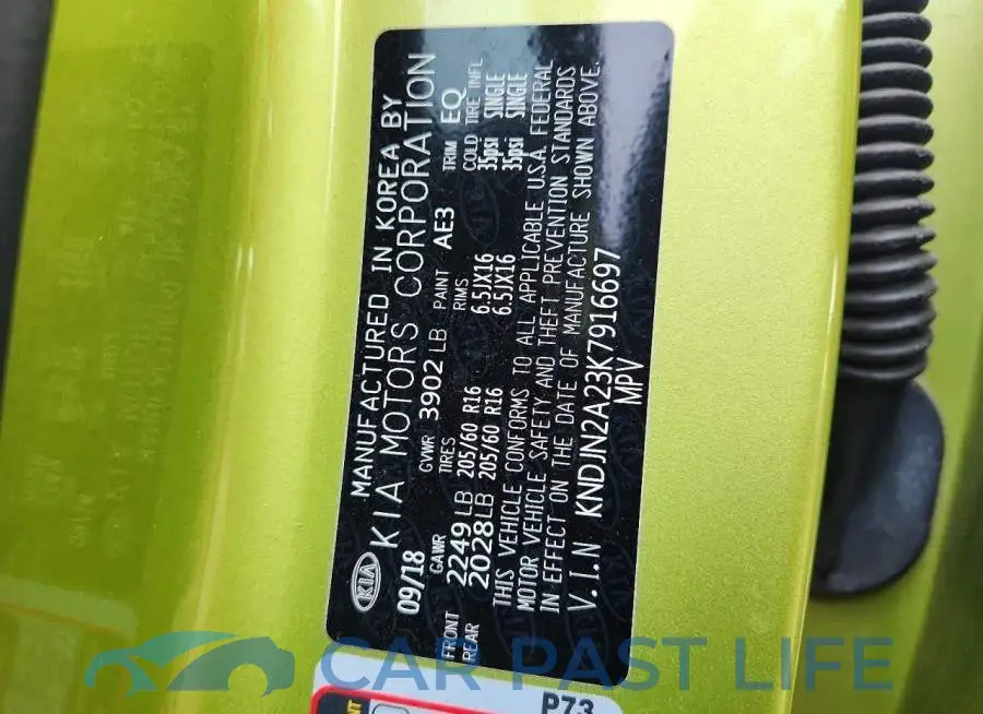 KNDJN2A23K7916697# 13
