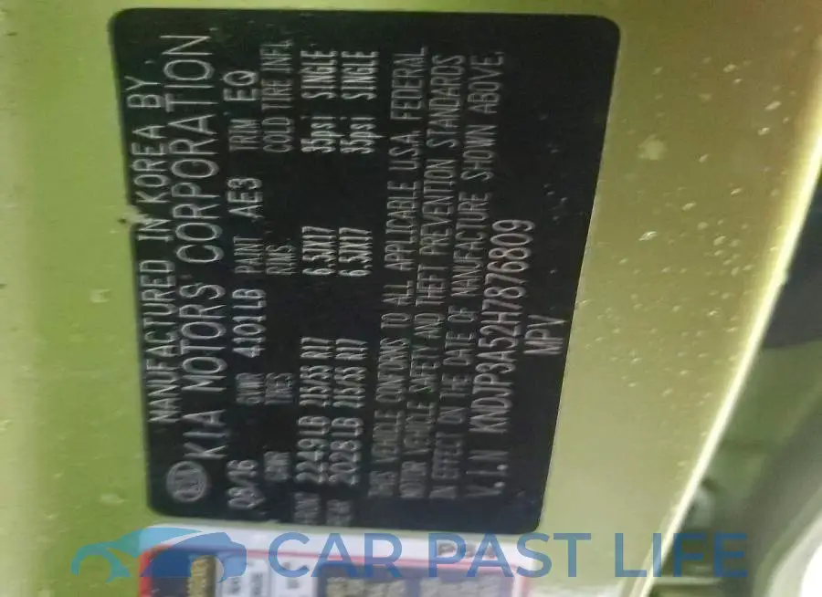 KNDJP3A52H7876809# 13