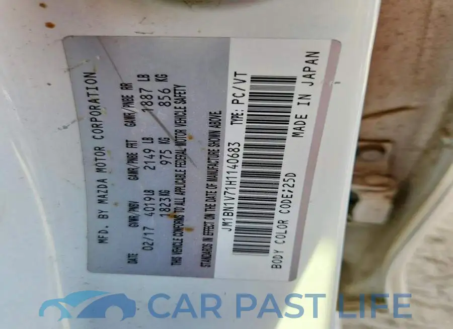 JM1BN1V71H1140683# 13