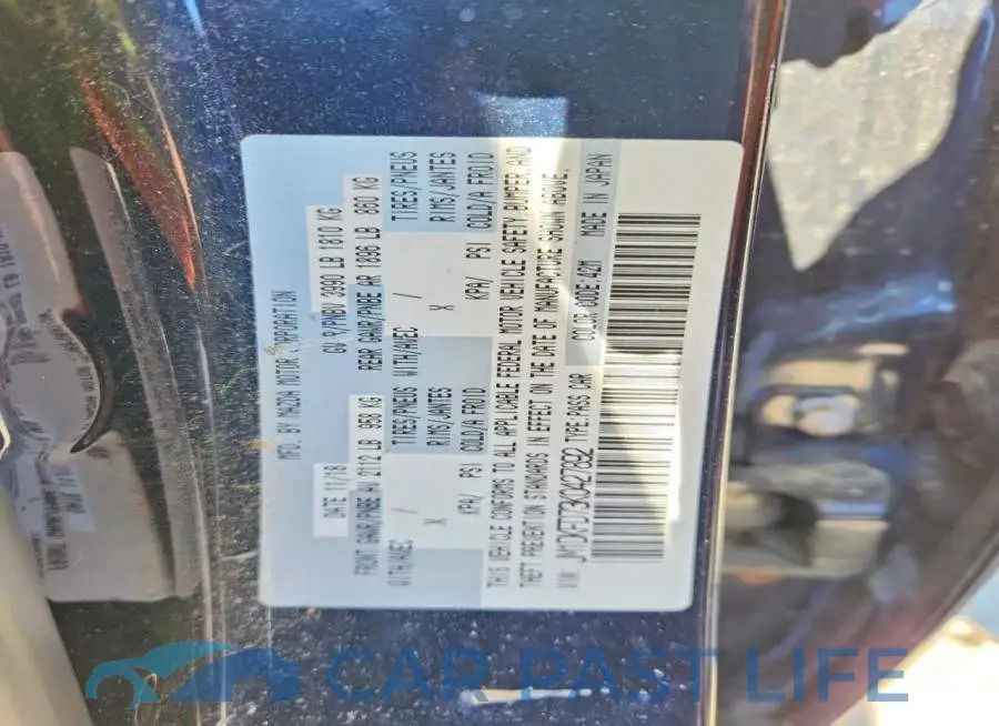JM1DKFD73K0427892# 13