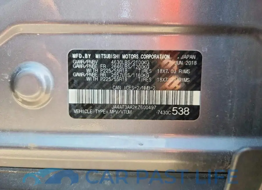 JA4AT3AA2KZ600497# 13