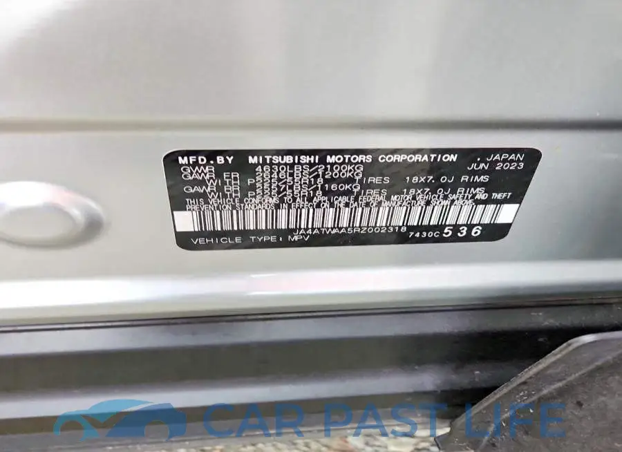 JA4ATWAA5RZ002318# 13