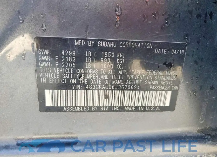 4S3GKAU66J3620624# 12