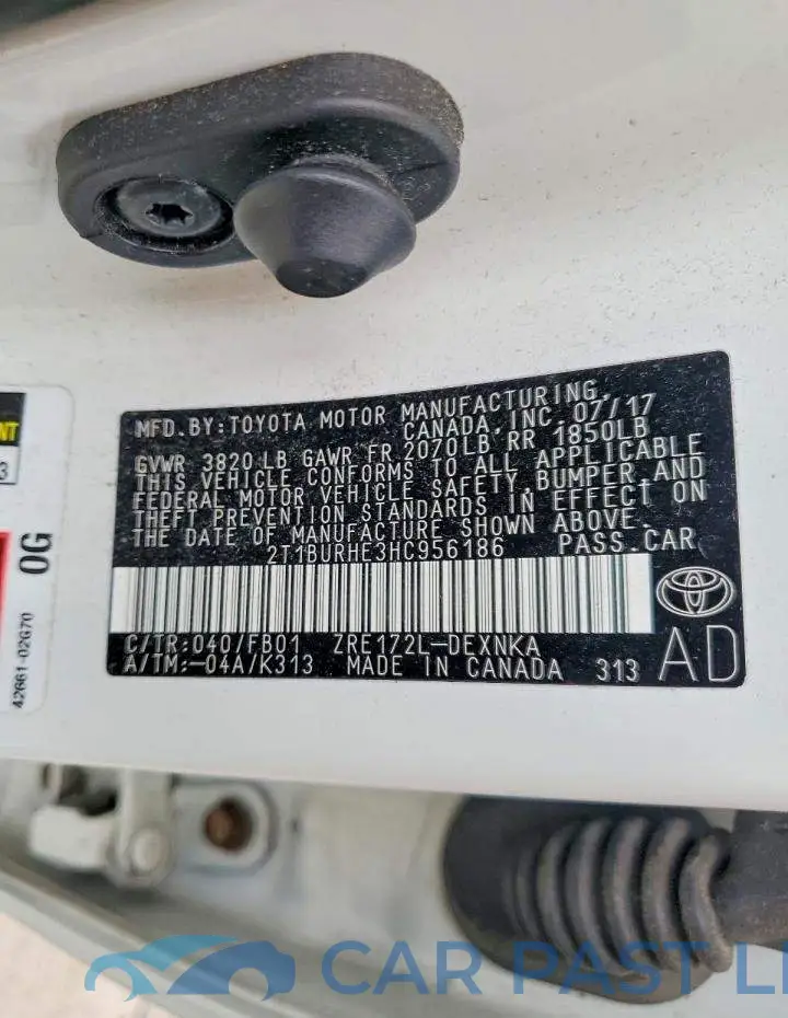 2T1BURHE3HC956186# 13
