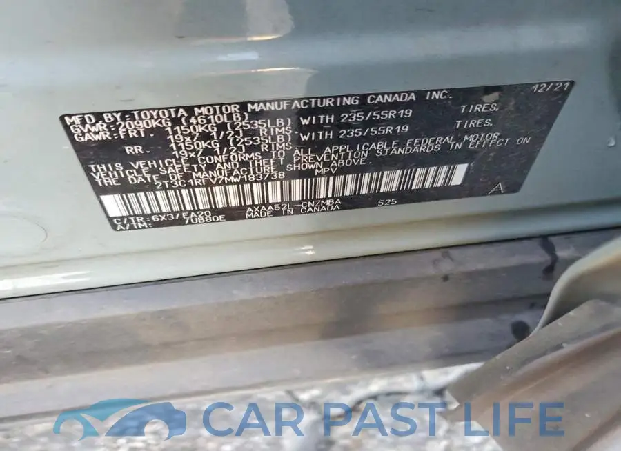 2T3C1RFV7MW183738# 14