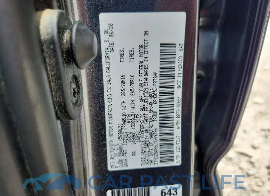 3TMCZ5AN2LM349396# 13
