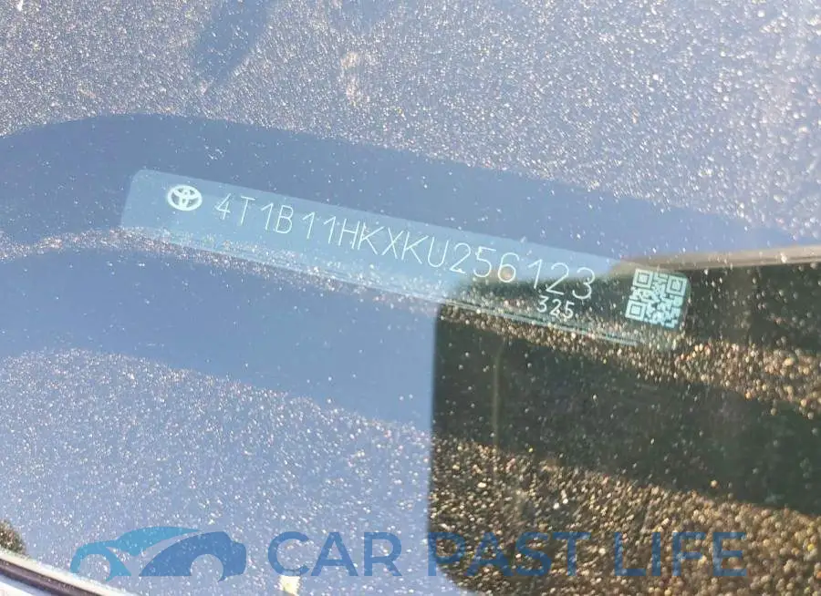 4T1B11HKXKU256123# 12