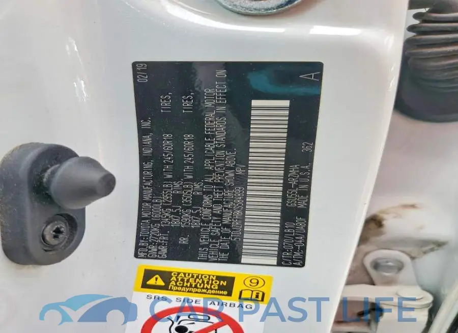 5TDJZRFH8KS584899# 13