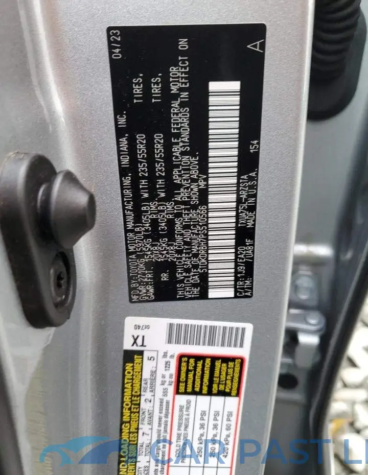 5TDKDRBH7PS510566# 13
