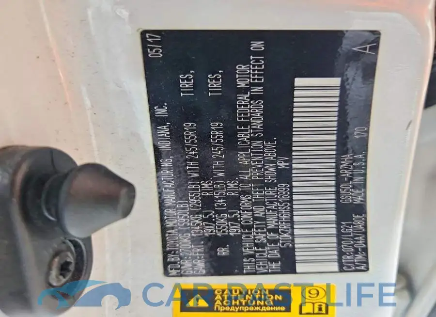 5TDKZRFH6HS516999# 13