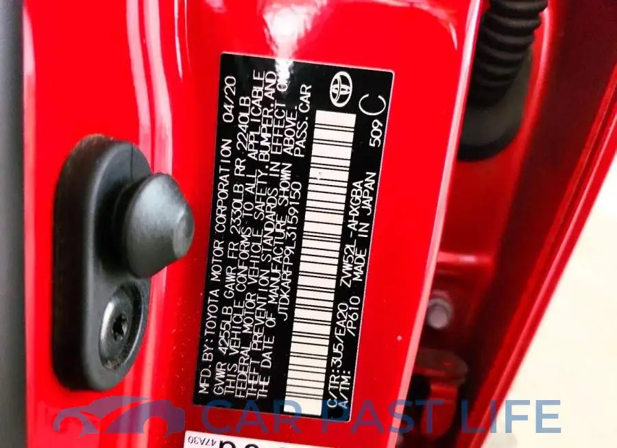 JTDKARFP9L3159150# 13