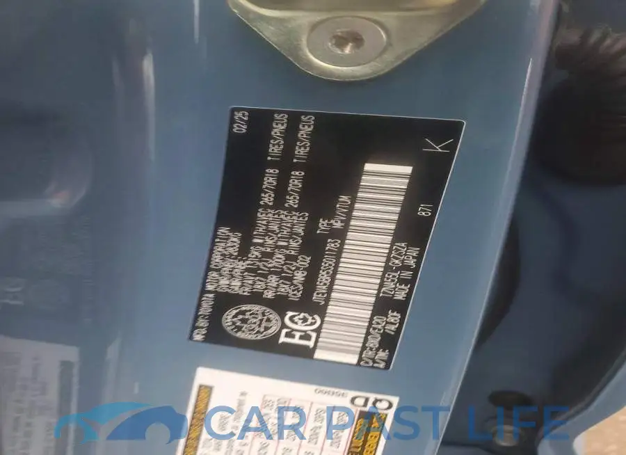 JTEVA5BR5S5011783# 12