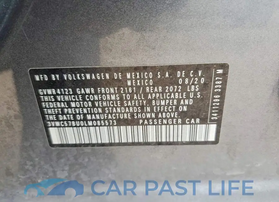 3VWC57BU0LM085573# 12
