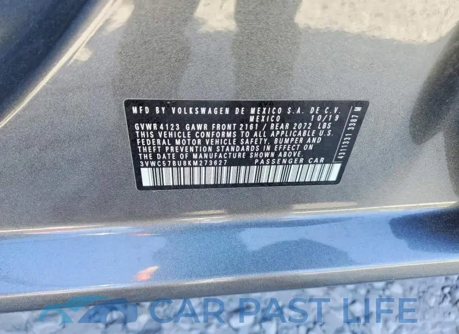 3VWC57BU8KM273627# 13