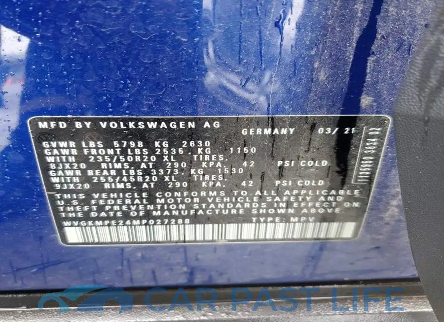 WVGKMPE24MP027288# 13