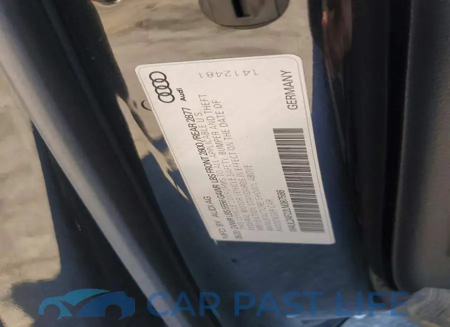 WAUL2AF22LN087586# 13
