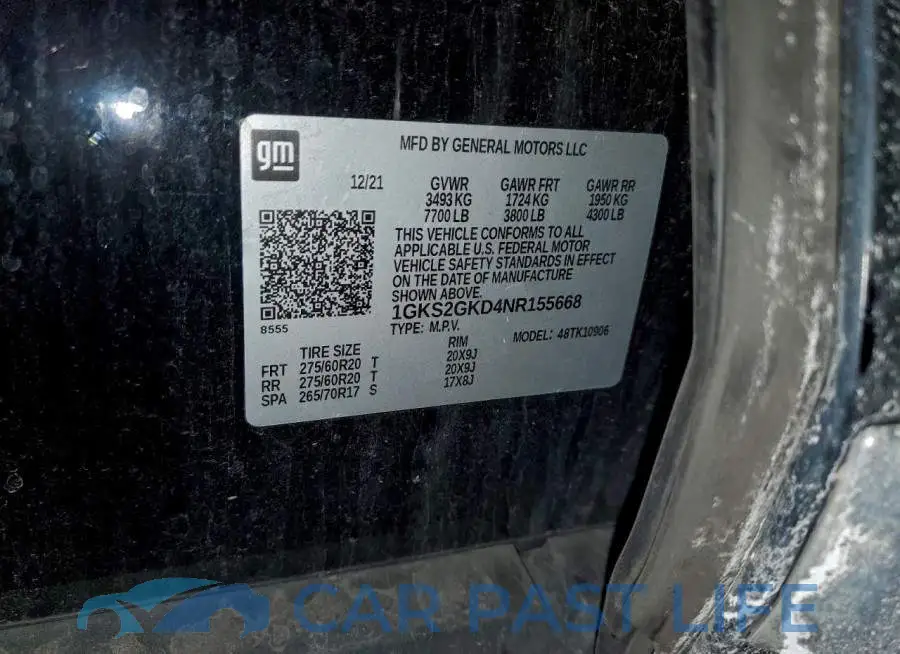 1GKS2GKD4NR155668# 14