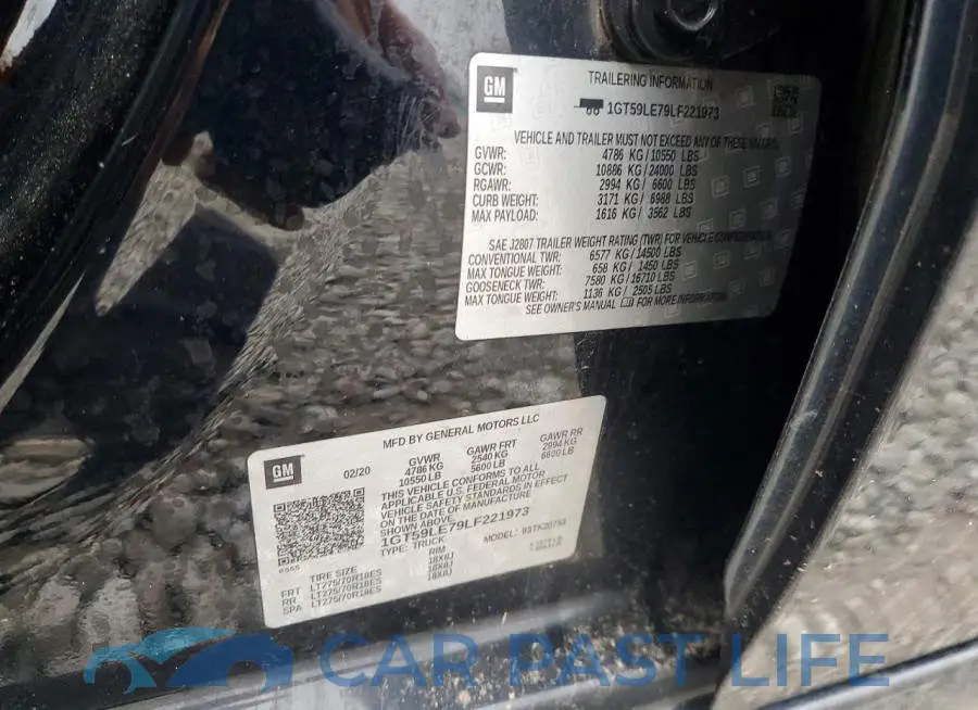1GT59LE79LF221973# 12