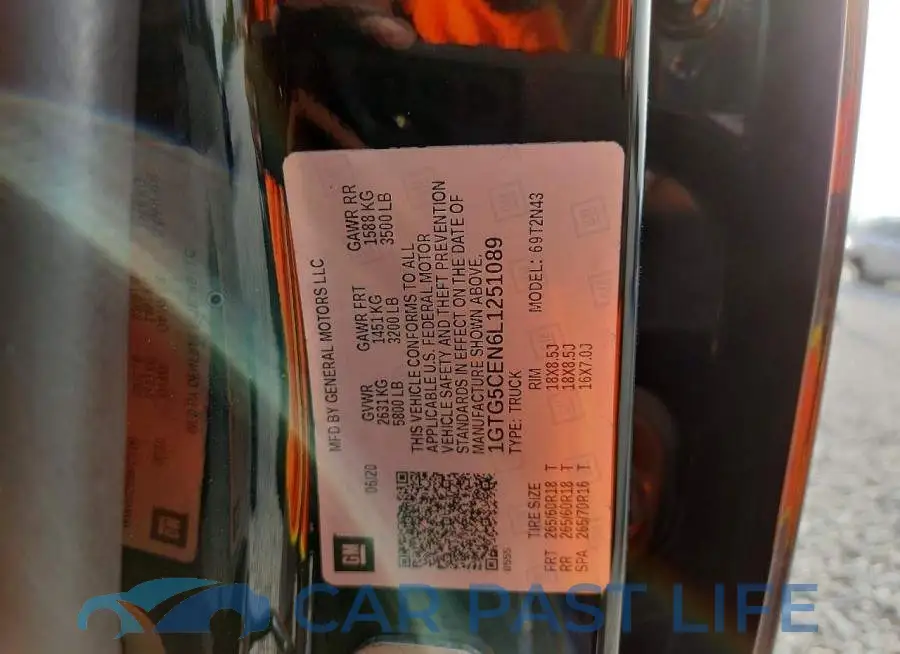 1GTG5CEN6L1251089# 12