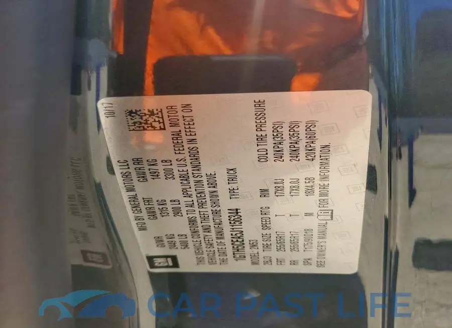 1GTH5CEA5J1156344# 12