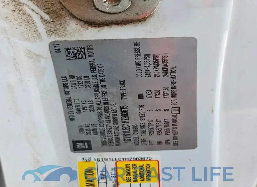 1GTN1LEC1HZ903675# 12