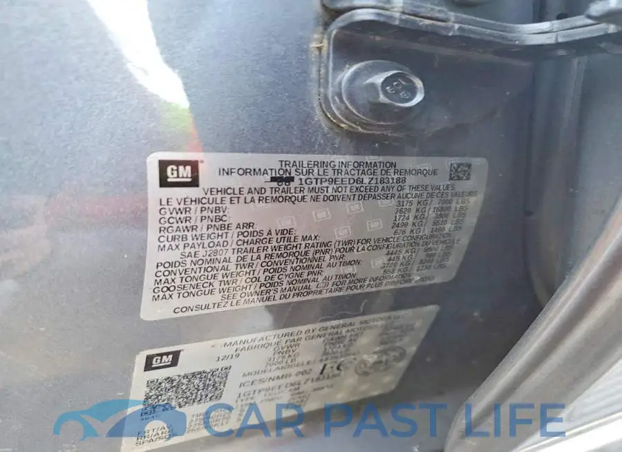 1GTP9EED6LZ183188# 12