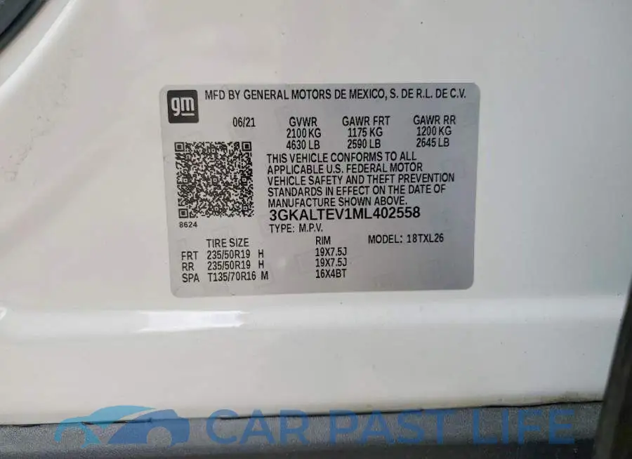 3GKALTEV1ML402558# 12