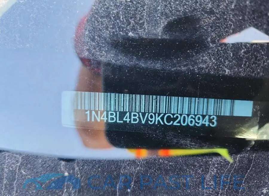 1N4BL4BV9KC206943# 12