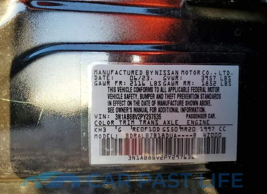 3N1AB8BV2PY297636# 13