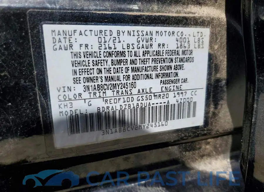 3N1AB8CV2MY245160# 12