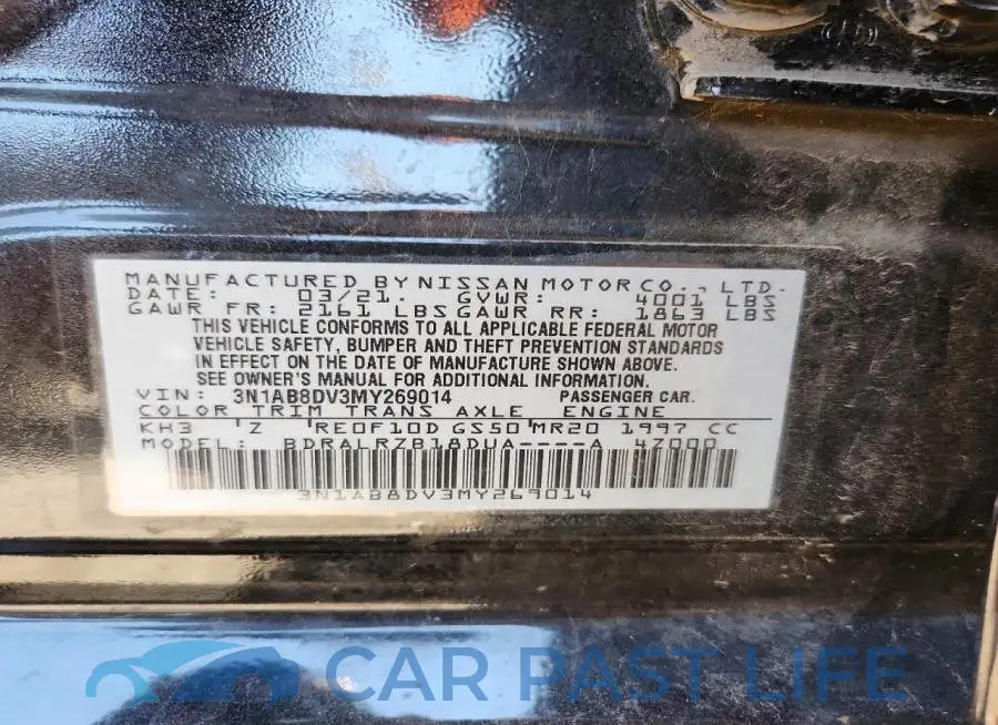 3N1AB8DV3MY269014# 12