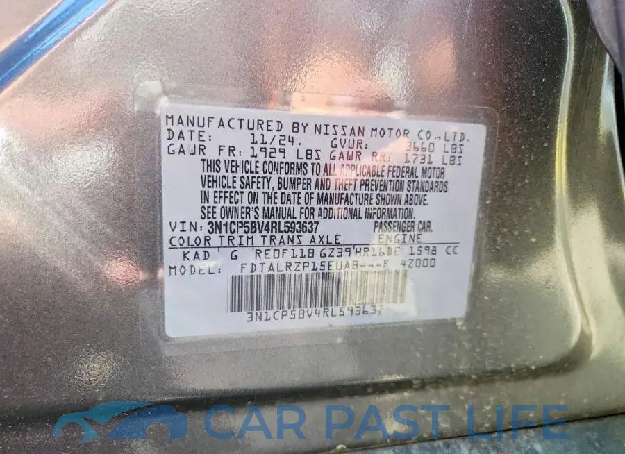3N1CP5BV4RL593637# 13