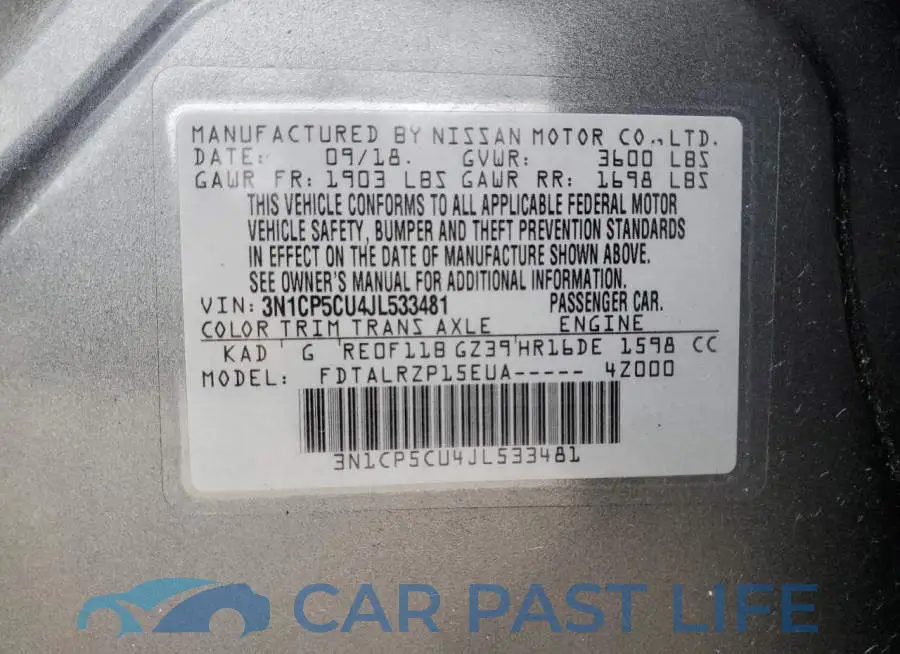3N1CP5CU4JL533481# 14