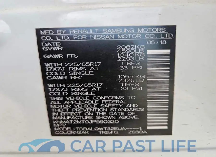 KNMAT2MT0JP590320# 13