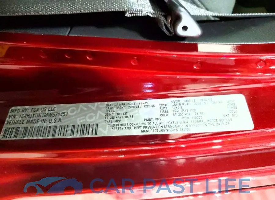 1C4HJXDN1MW571451# 13