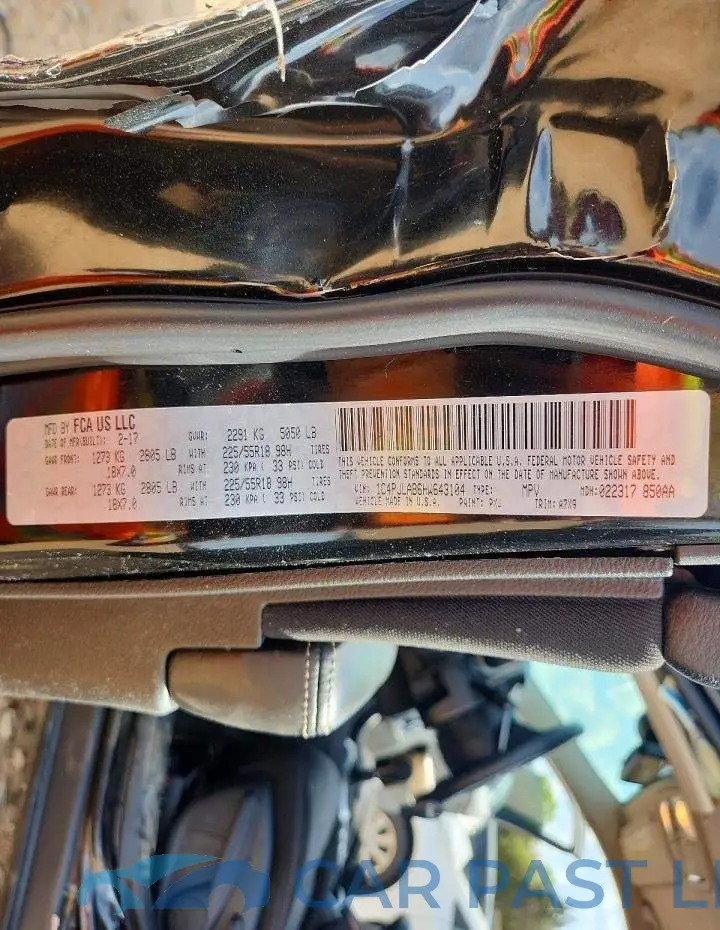 1C4PJLAB6HW643104# 13
