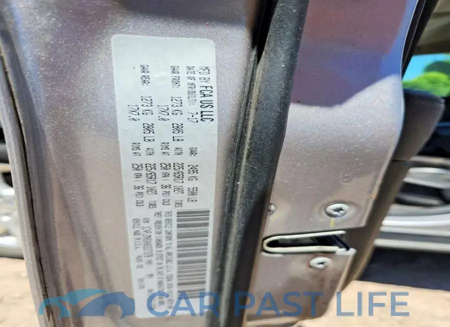 1C4PJMASXHD227378# 13
