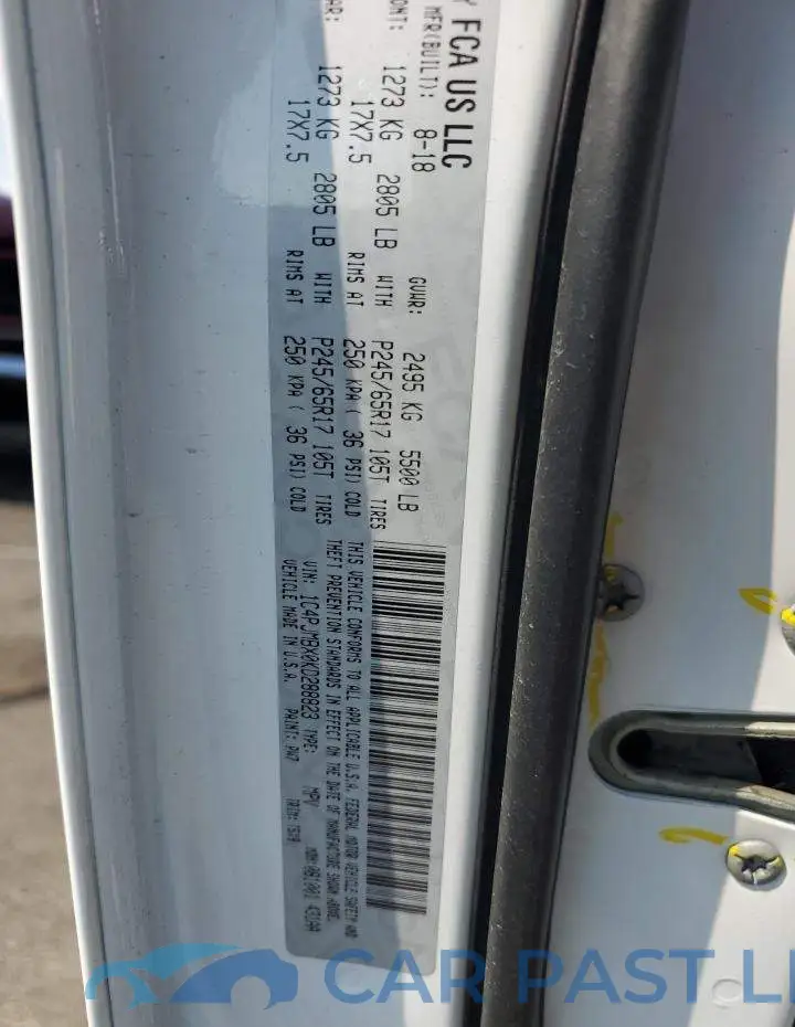 1C4PJMBX0KD288823# 13