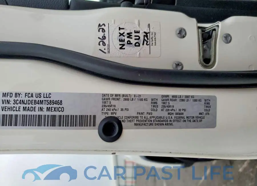 3C4NJDEB4MT589468# 13